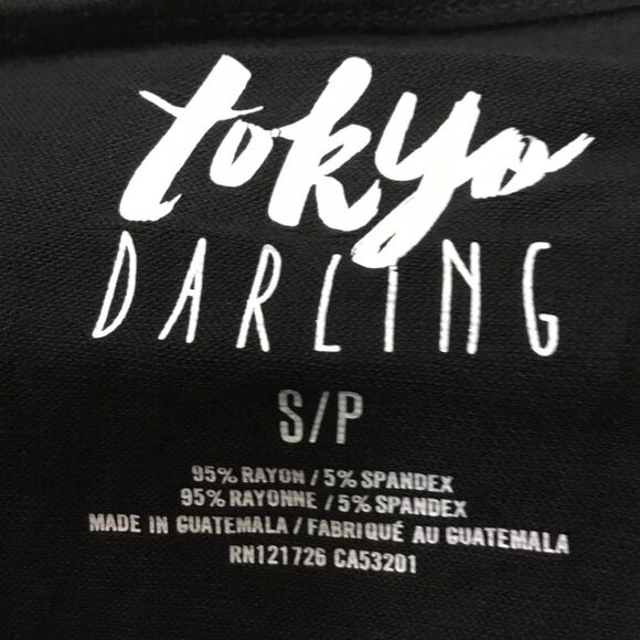 Tokyo darling big slouchy oversized lagenlook short sleeve top szS silver detail - Picture 7 of 8